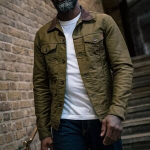 Iron Heart Denim Jacket IH-526-ODG - Whipcord Jacket